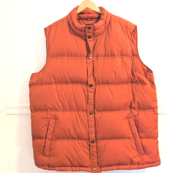 Lands' End Other - LANDS' END HyperDRY Silver Water Resist Down Vest 600 Fill